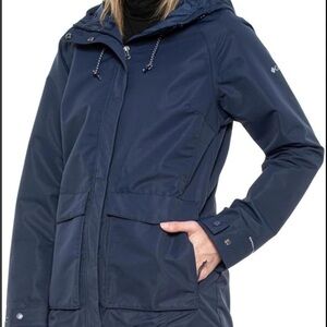 Columbia Crystal City Waterproof Jacket Small